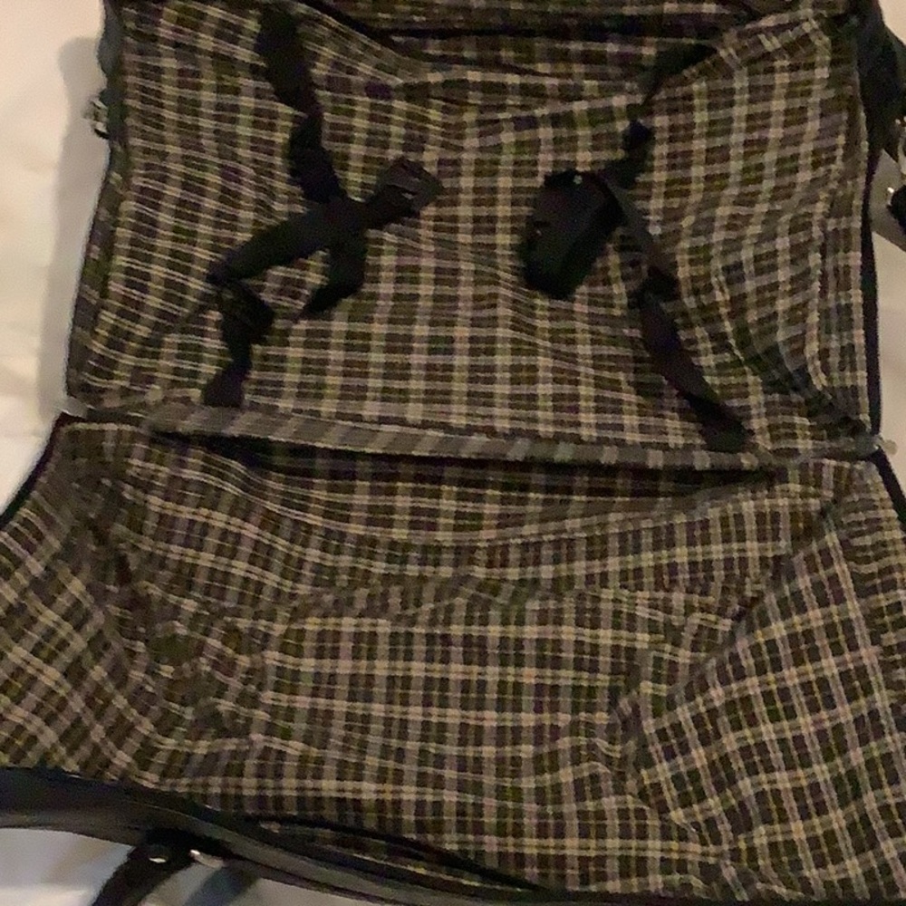 Black Leather OVERLND Travel Bag - Picture 4 of 7